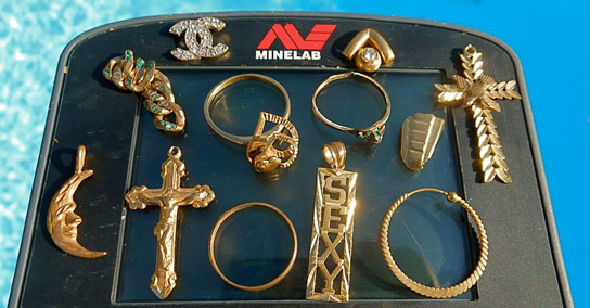 Small gold found with CTX 3030 Small gold found with CTX 3030