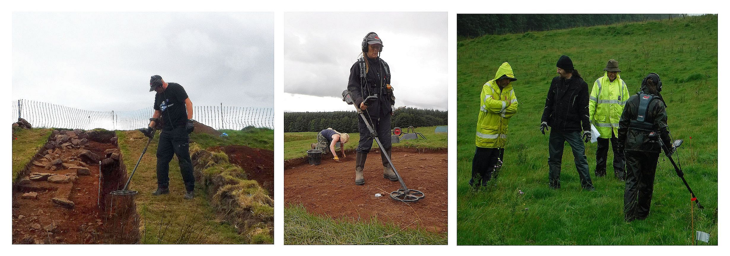 Derek & Sharon detecting the trenches montage SML