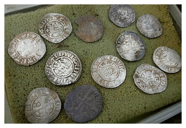 Discovering a Medieval Coin Hoard