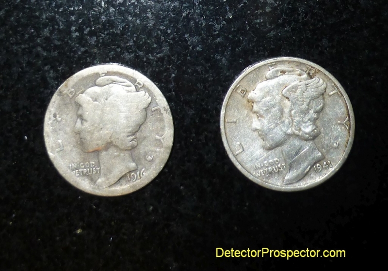 Mercury dimes